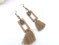 Preview: Boho Stil Ohrringe Vintage Ornament